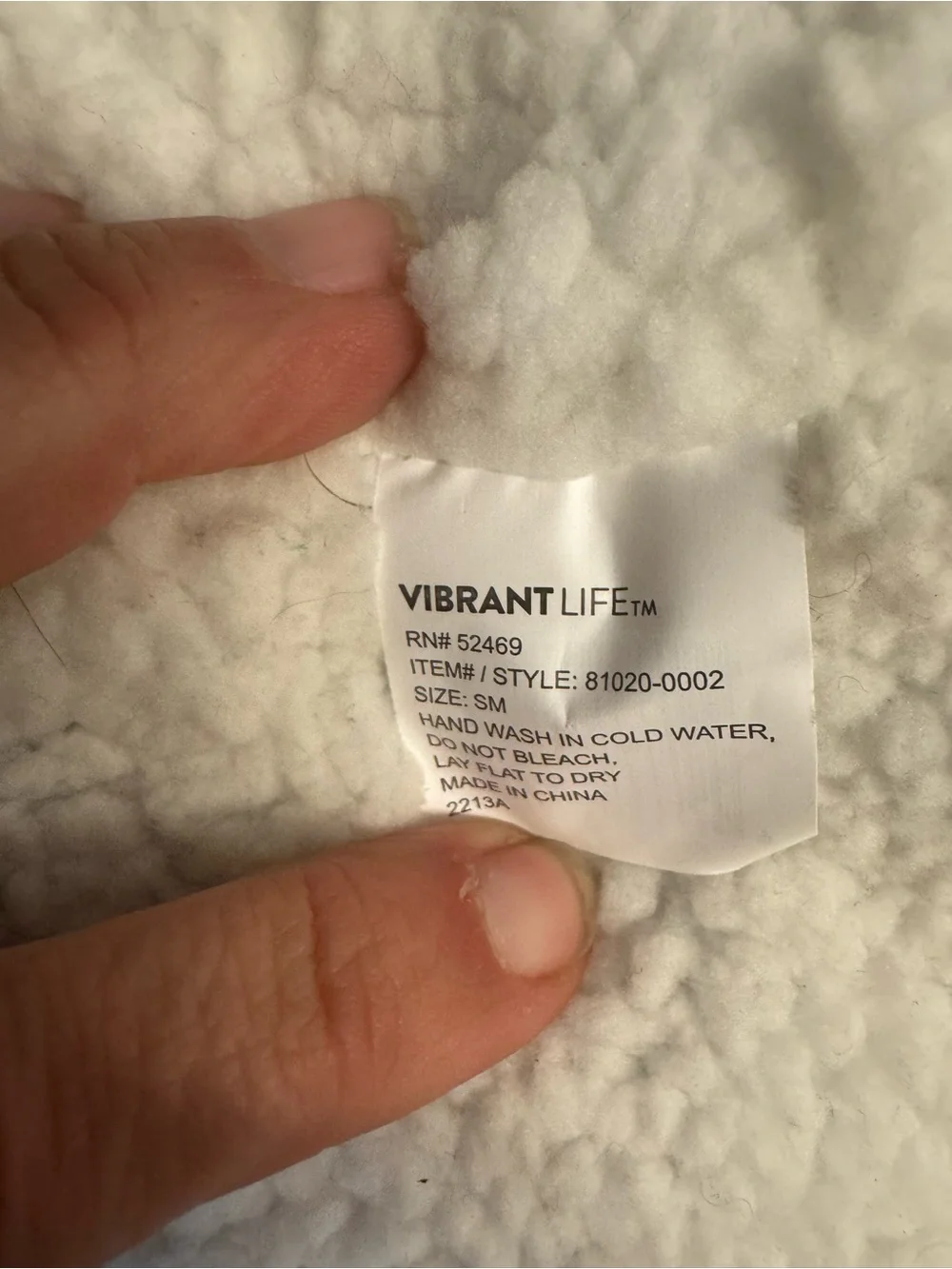 Vibrant‎ Cream Sherpa Dog Hoodie